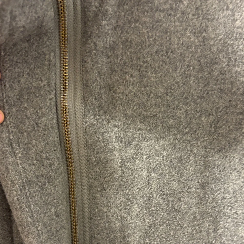J. Crew Factory Gray Pea Coat - Picture 6 of 16